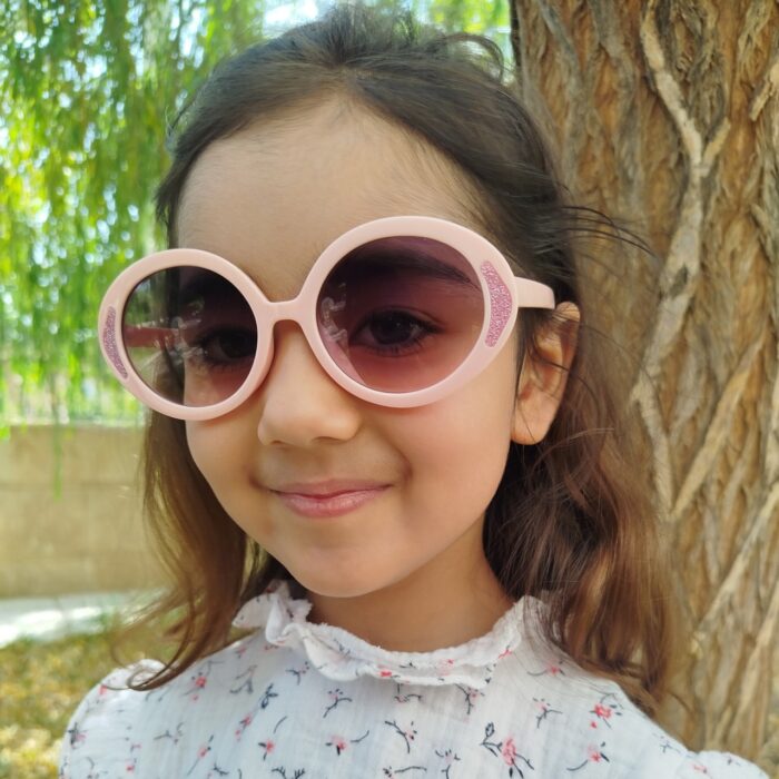 عینک آفتابی بچگانه یووی 400 طرح اکلیلی - Image 3