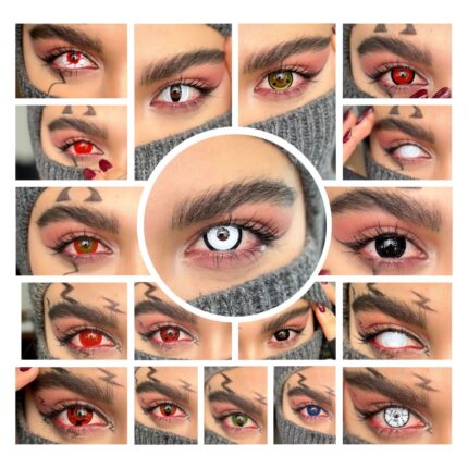 لنز هالووین فانتزی ۱6 طرح دارای مجوز وزارت بهداشت