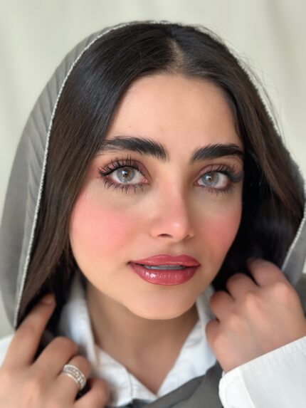 لنز رنگی طوسی فرشلوک(فصلی)