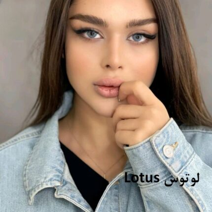 لنز یونیک لوتوس آبی روزانه