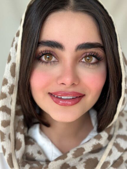 لنز رنگی عسلی فرشلوک (فصلی) کد 1